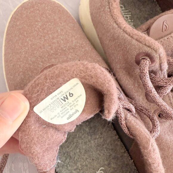 Allbirds Wool Runners Brown Size 6 Womens - Picture 4 of 4